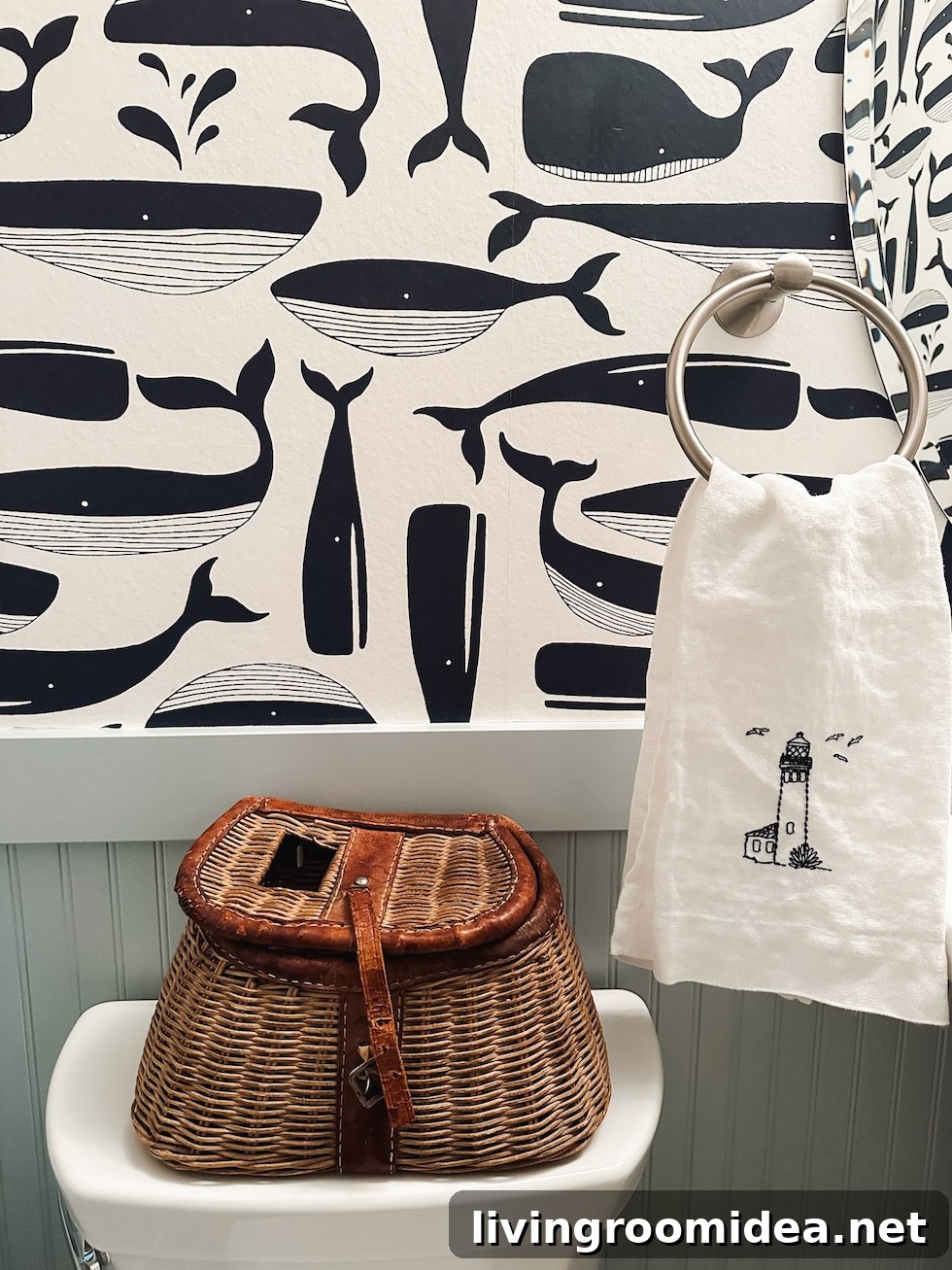 Coastal Decor Ideas Using Vintage Fishing Baskets 9 img 169665 8 2
