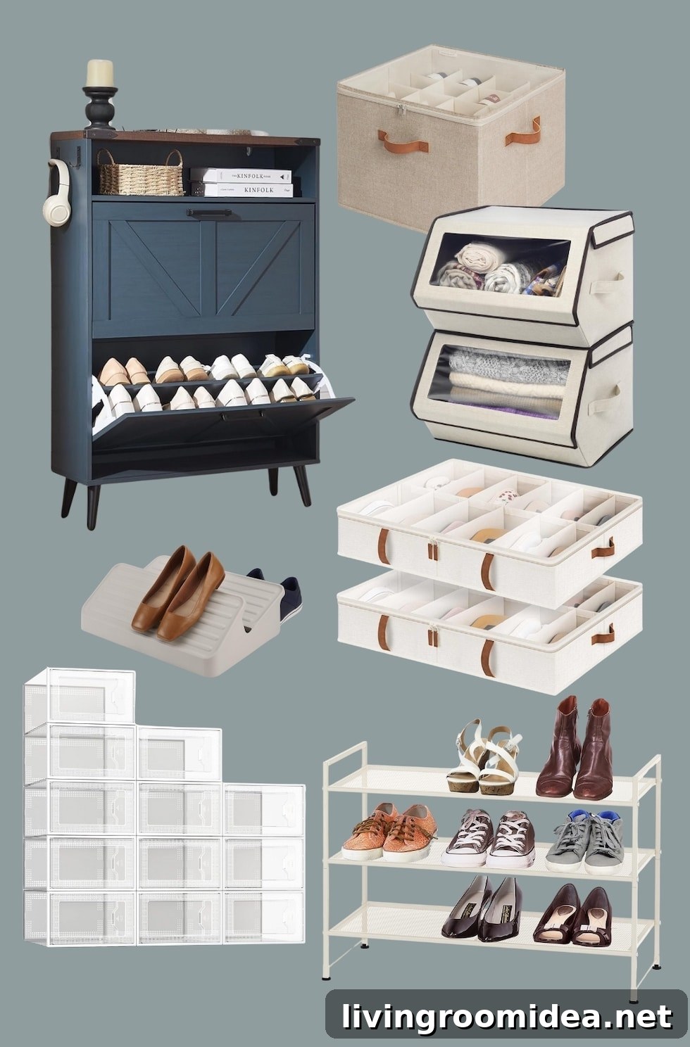 Smart Shoe Storage Ideas for Small Spaces 11 More shoe storage ideas