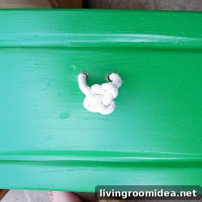 Nautical Knots as Cabinet Pulls Nautical Knots as Cabinet Pulls