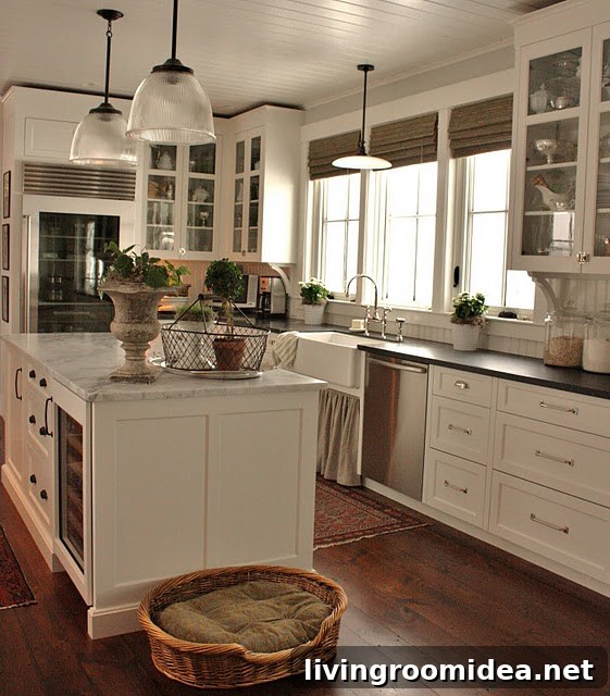 mix kitchen hardware finishes