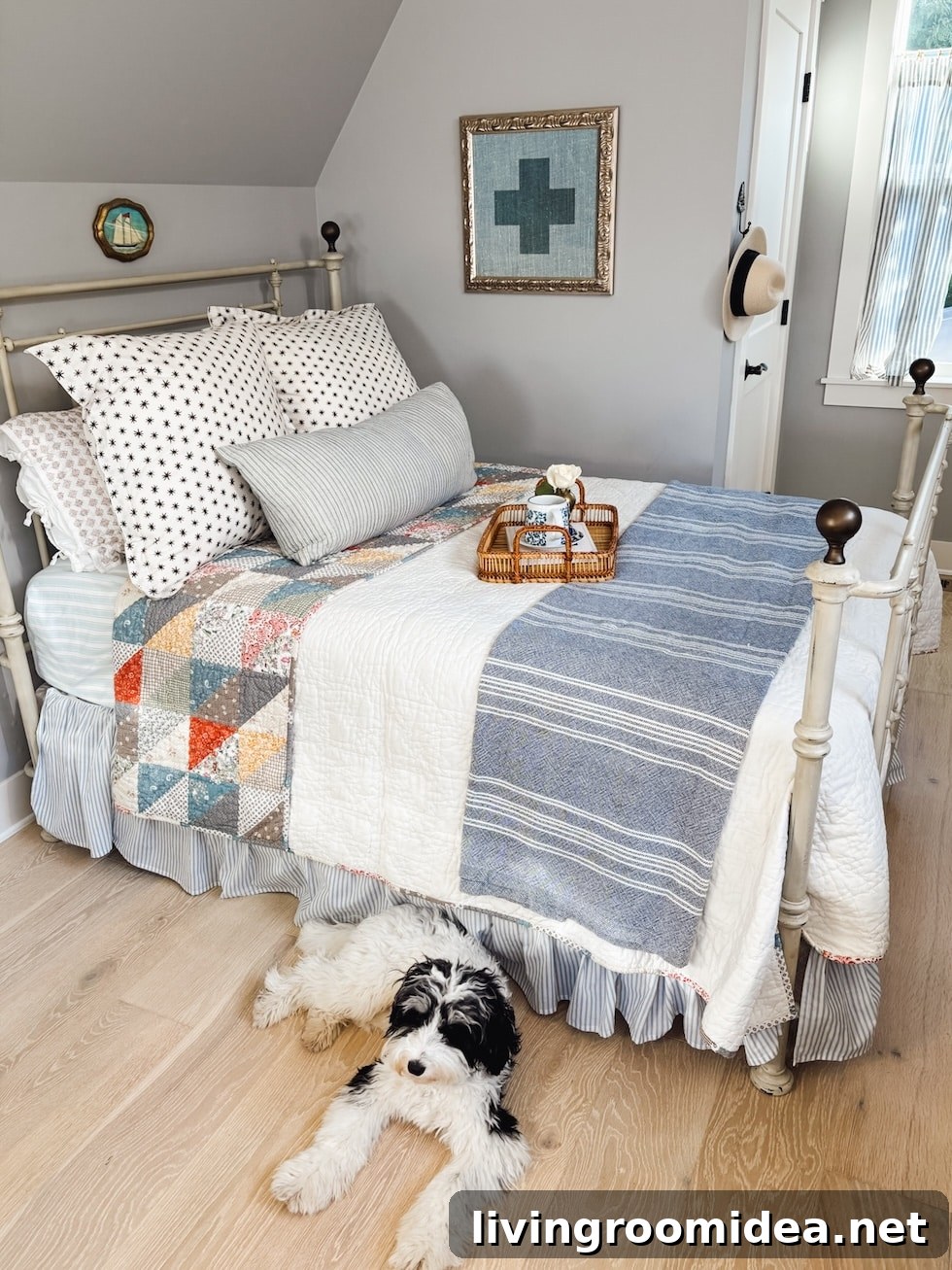 Cozy Under-Eaves Bed Nook Ideas for Small Snug Rooms 5 Cozy bed nook in our snug