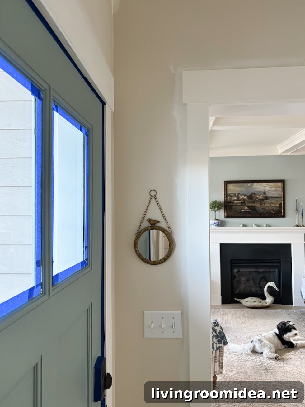 Entryway Makeover Underway: Fresh Front Door Color Reveal 2 img 176294 1