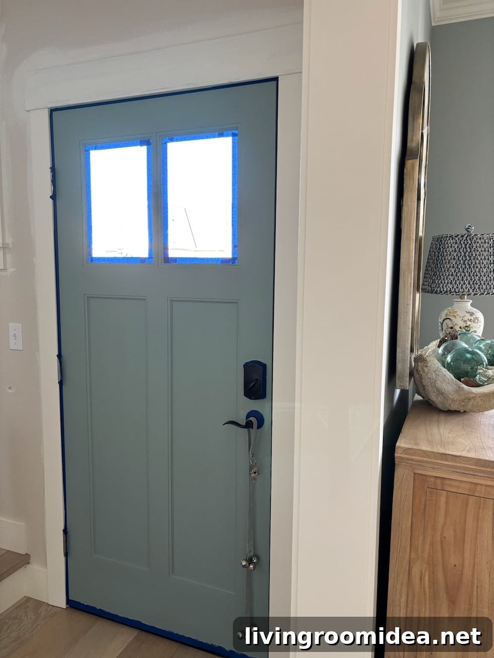 Entryway Makeover Underway: Fresh Front Door Color Reveal 3 img 176294 2