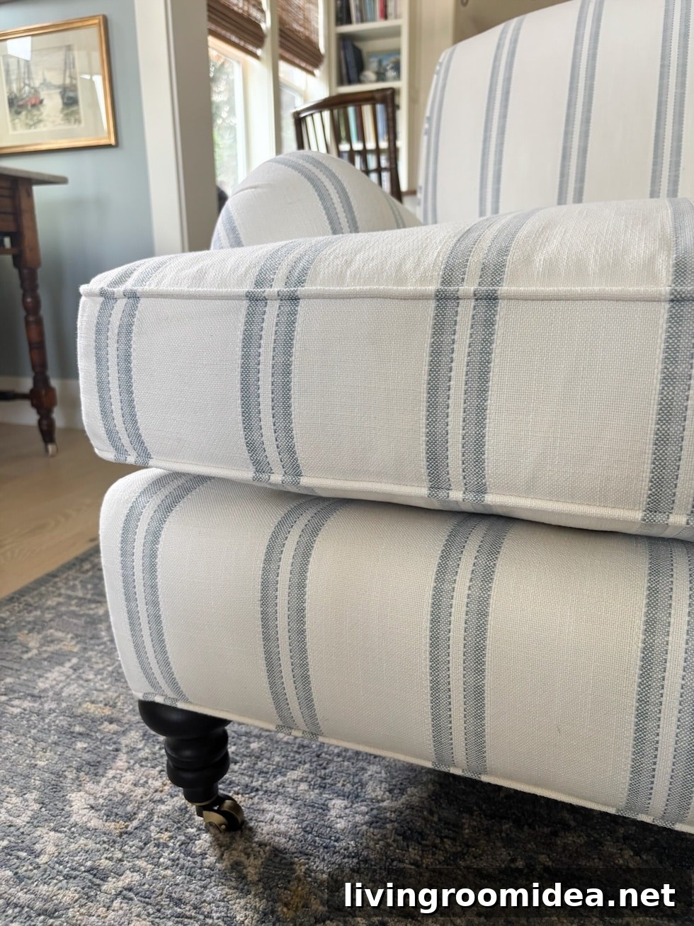 New Striped Couch Arrival: Honest First Impressions and Review 8 img 176635 7 1