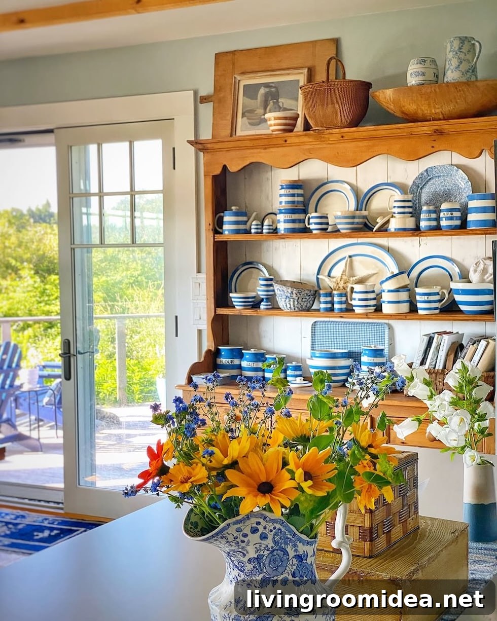 Antique Hutch Decorating Ideas: Sunday Strolls and Scroll Accents 4 img 177418 3