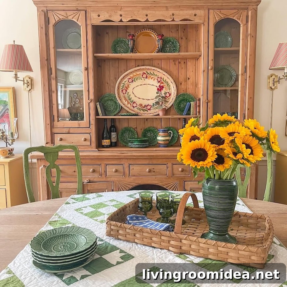 Antique Hutch Decorating Ideas: Sunday Strolls and Scroll Accents 7 img 177418 6