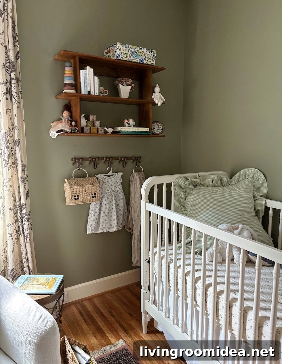 Lila’s Baby Girl Nursery Tour: Charming Room Ideas and Decor 14 Bow hooks