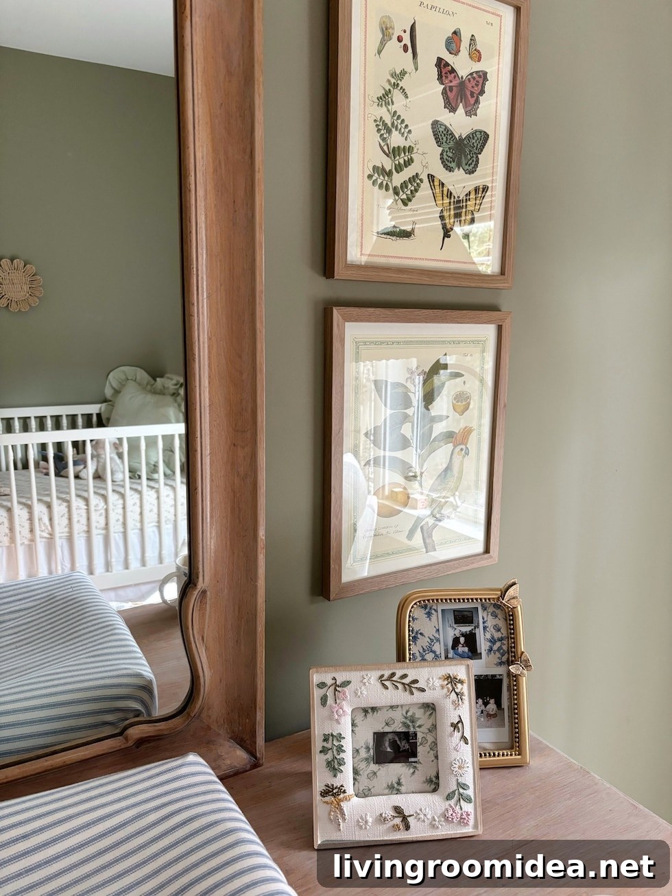 Butterfly frame