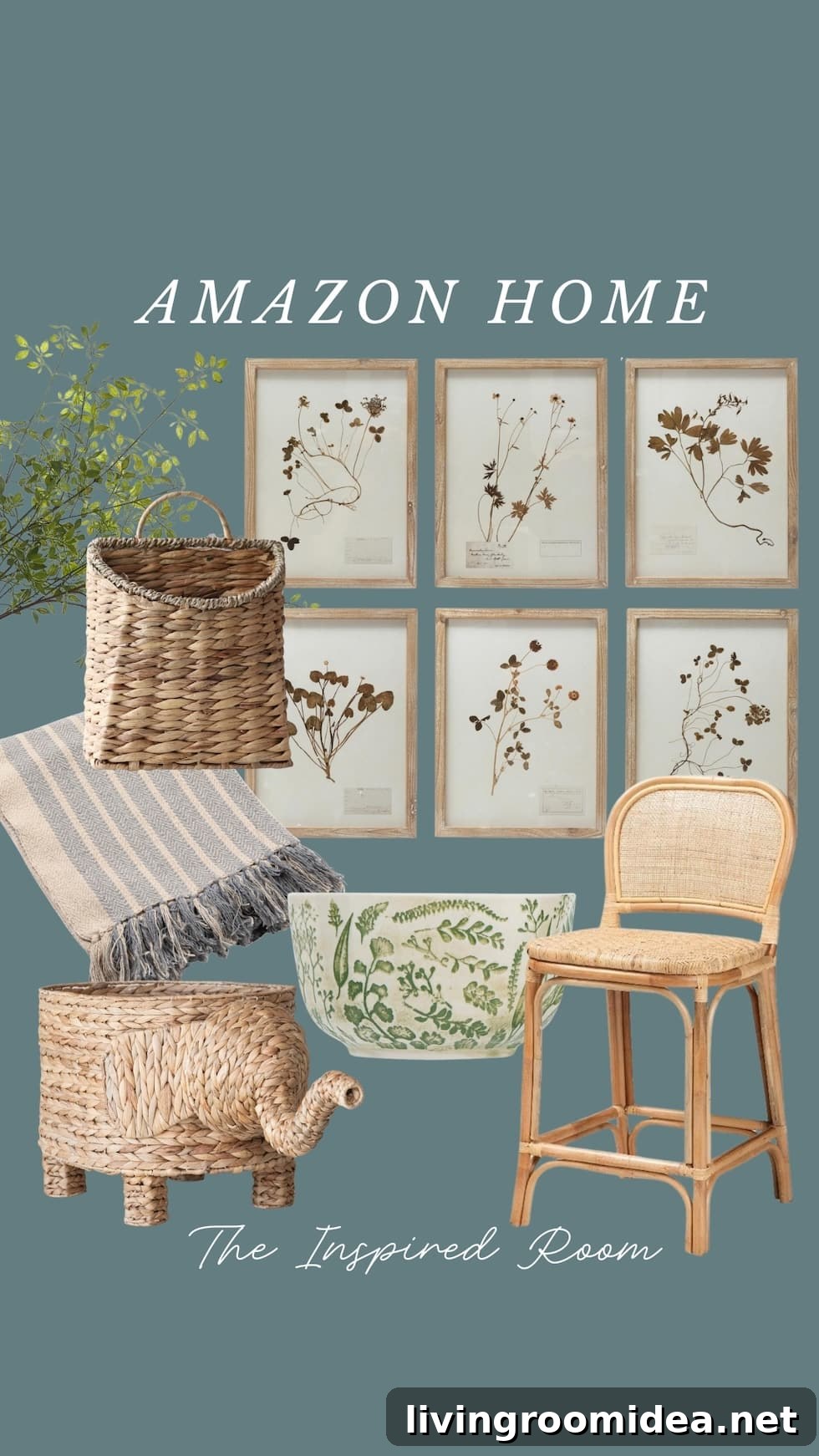 Coastal cottage decor mood board 2