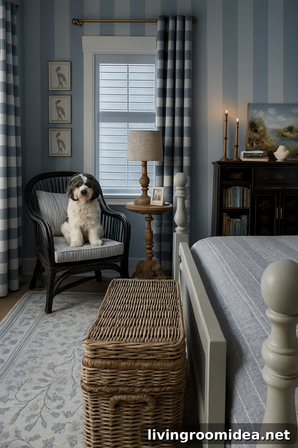 Choosing a Bedroom Paint Color: How to Decide About Stripes 8 img 178046 7