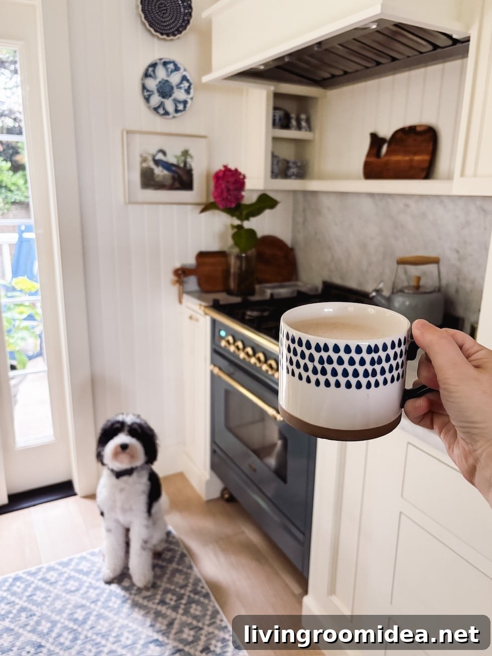 Top Amazon Home Decor Picks: 16+ Stylish Finds for Every Room 2 Blue and white mug