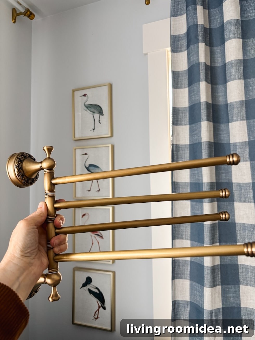 Top Amazon Home Decor Picks: 16+ Stylish Finds for Every Room 12 Towel rod and window treatments