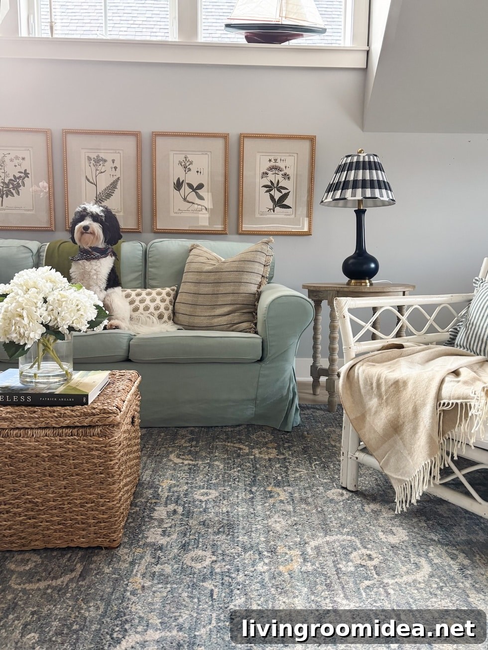 Snug Room Makeover: Two Gingham Daybeds and Smart Updates 3 img 186166 2 1