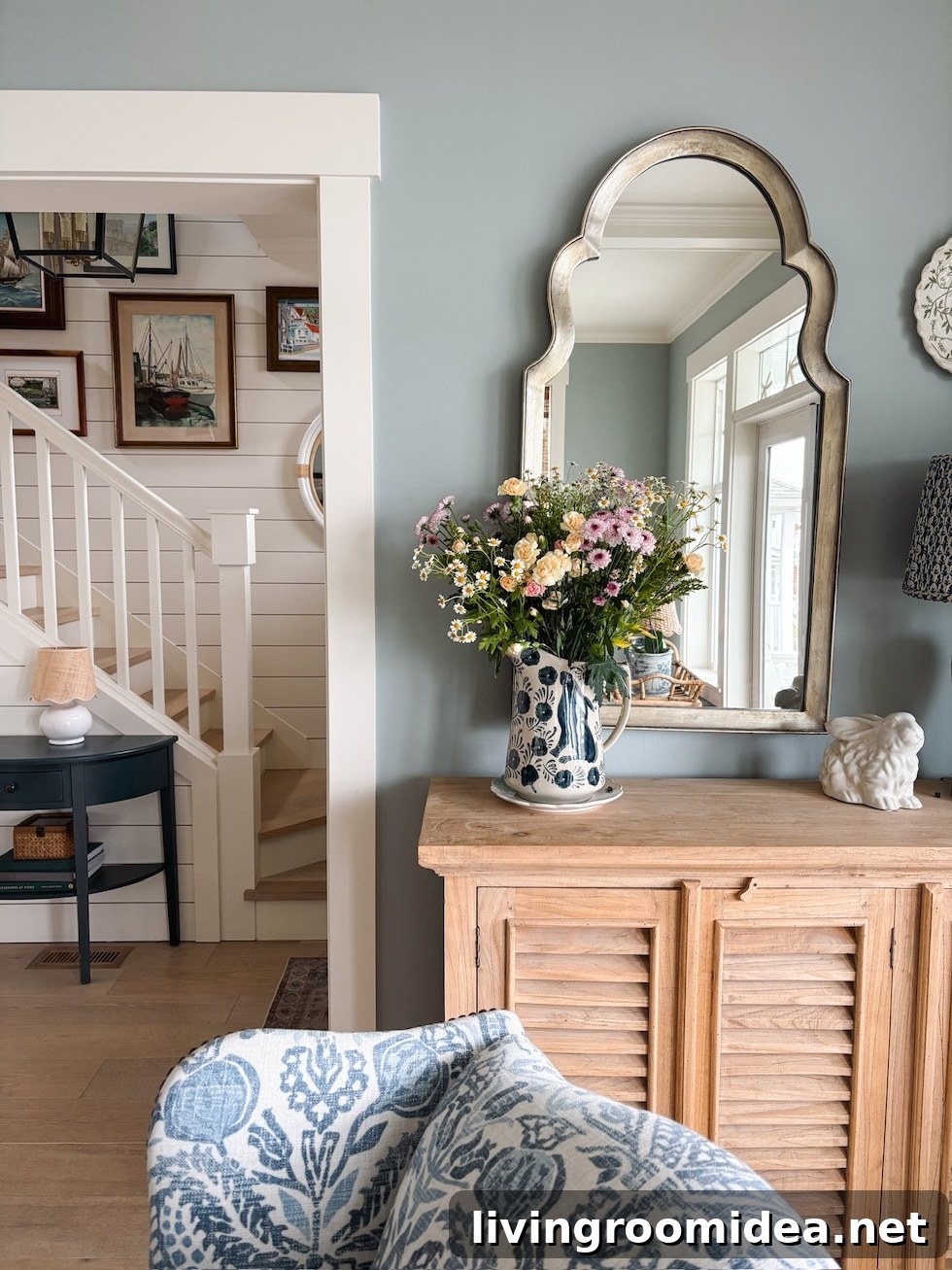 Spring Entryway Styling + A Short Story About a Light Switch 5 img 191101 5