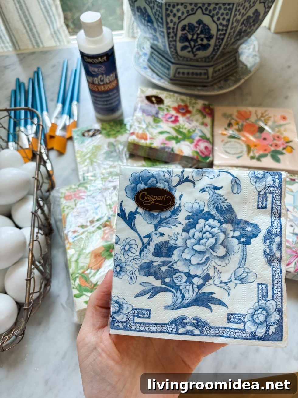 Decoupage Easter Eggs with Paper Napkins – Spring Craft Tutorial 6 img 191263 5