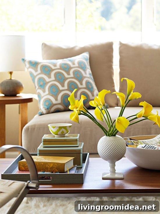 coffee table styling