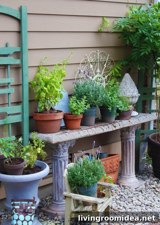 Weekend DIY Potting Table and Garden Makeover 10 potting bench ideas