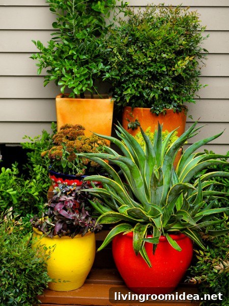 Fall containers by Jamie Durie