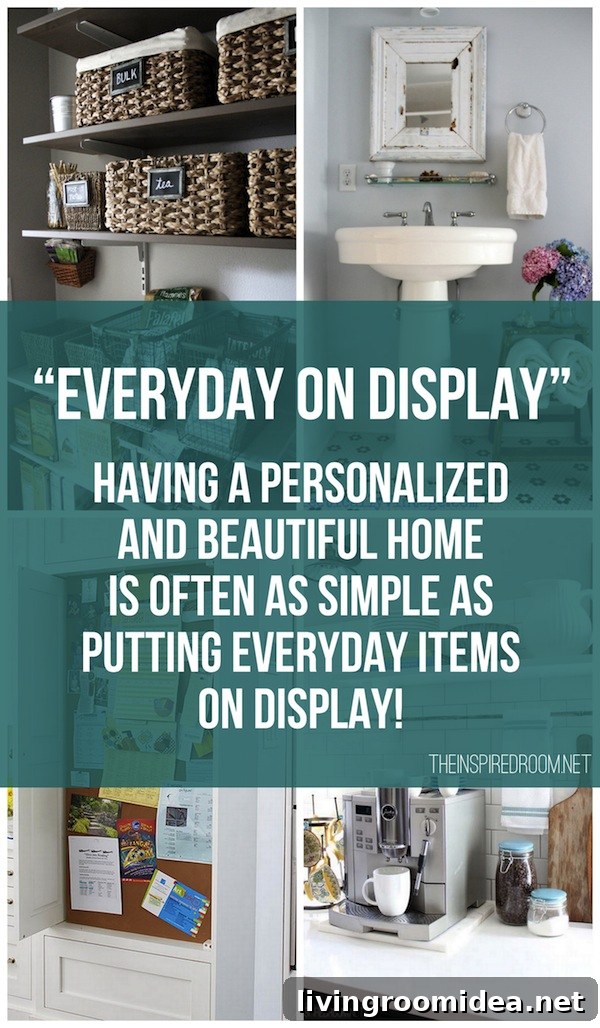 Ideas for Displaying Everyday Items in Your Home