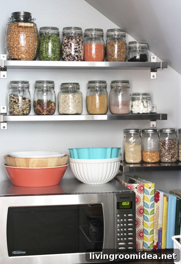 Everyday Style Tips to Wear with Confidence 2 Pretty Pantry Organization with Jars