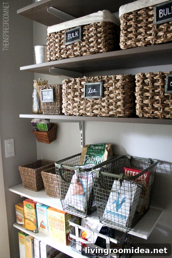Everyday Style Tips to Wear with Confidence 7 Pantry Organization and Decorating with Baskets