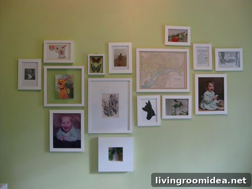 Asymmetrical frame wall before