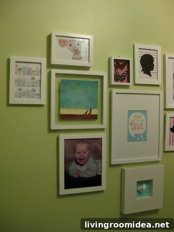 Etsy print in frame