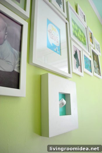 Framed paper and placeholders