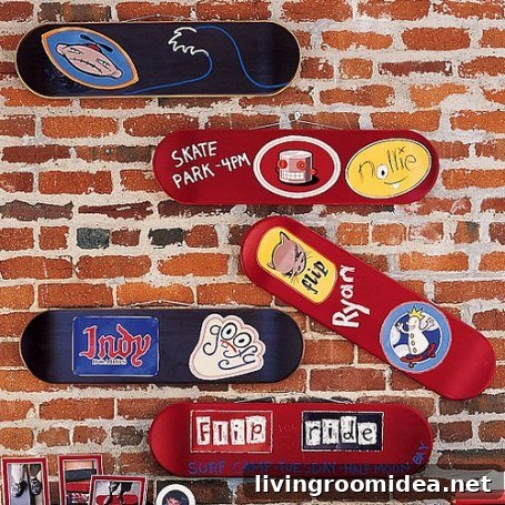 skateboard wall
