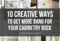 10 Creative Ways to Transform and Repurpose Kitchen Cabinets