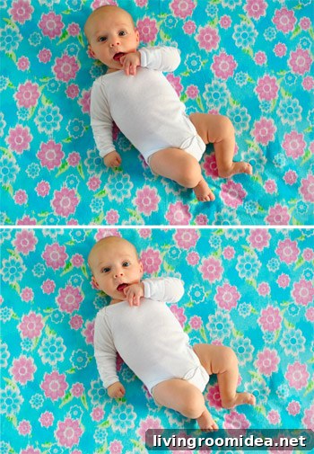 Weekly Baby Photo Tips: How We Capture Growth and Milestones 5 Edited photo example