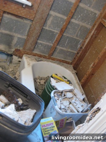 What We'll Miss Most About Our First Home 10 Bathroom demo memory