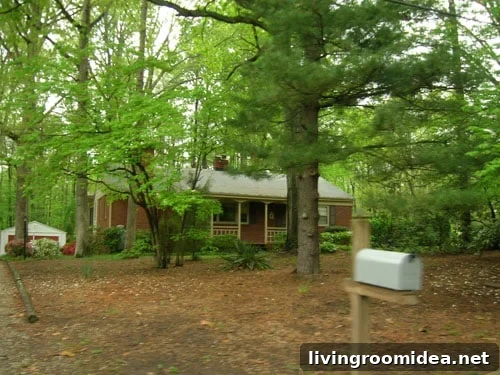 What We'll Miss Most About Our First Home 5 Front yard the night we made an offer