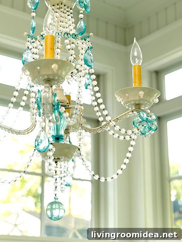 coastal chandelier Coastal chandelier
