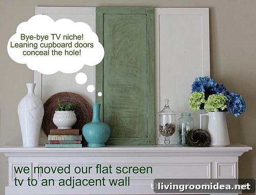 Hiding the TV niche