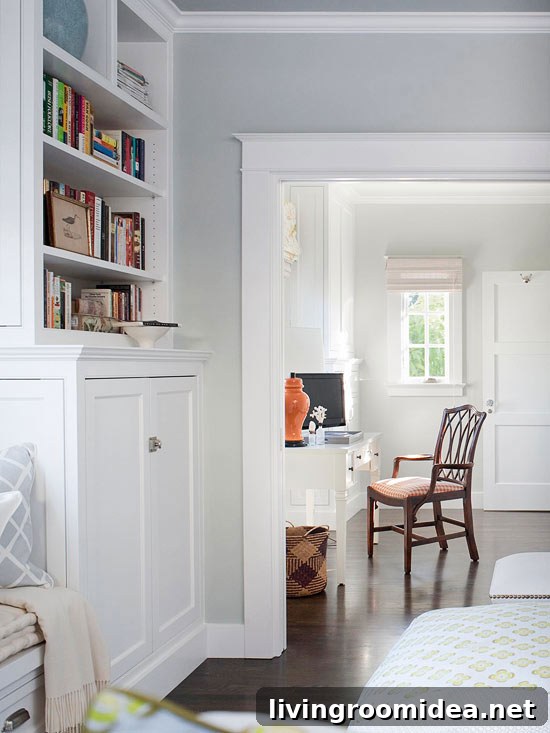 built in bookcases