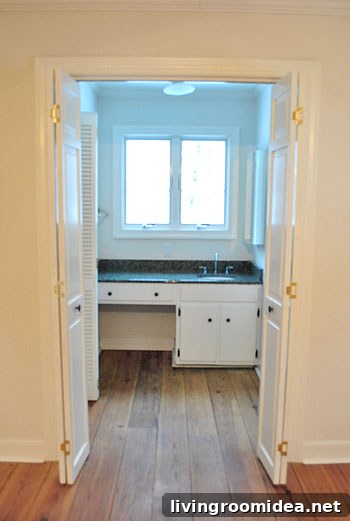 Original look when we moved in
