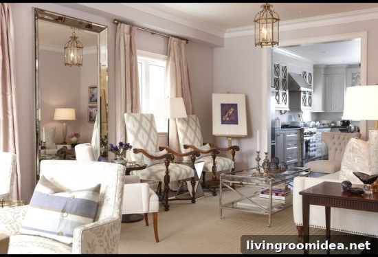 Sarah's House Season Four Lavender Living Room img 33359 4