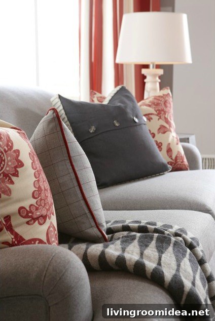 Sarah's House Red and Gray Sarah's House Red and Gray
