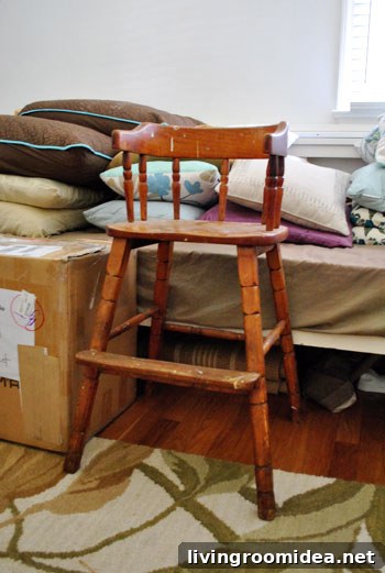 Vintage kids chair