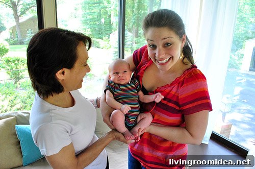 Baby nursing