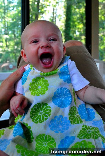 Happy baby