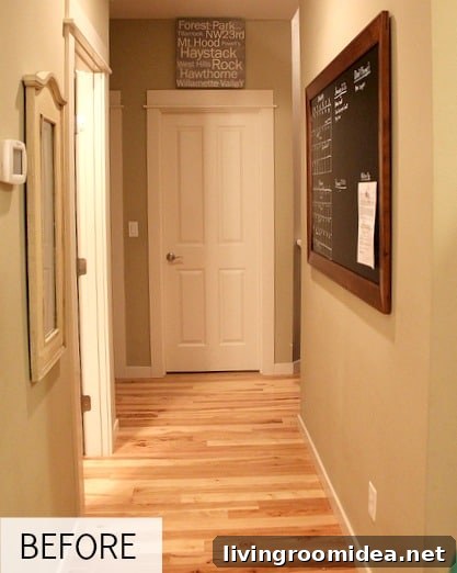 HALL BEFORE