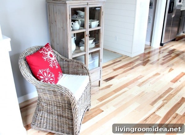 hardwood floors kitchen makeover