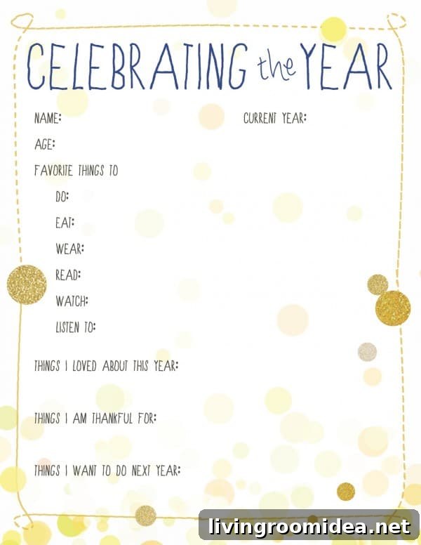 Kid Friendly New Year's Eve Ideas