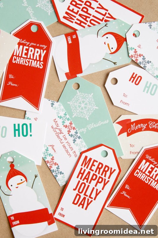 printable gift tags Printable gift tags vintage style