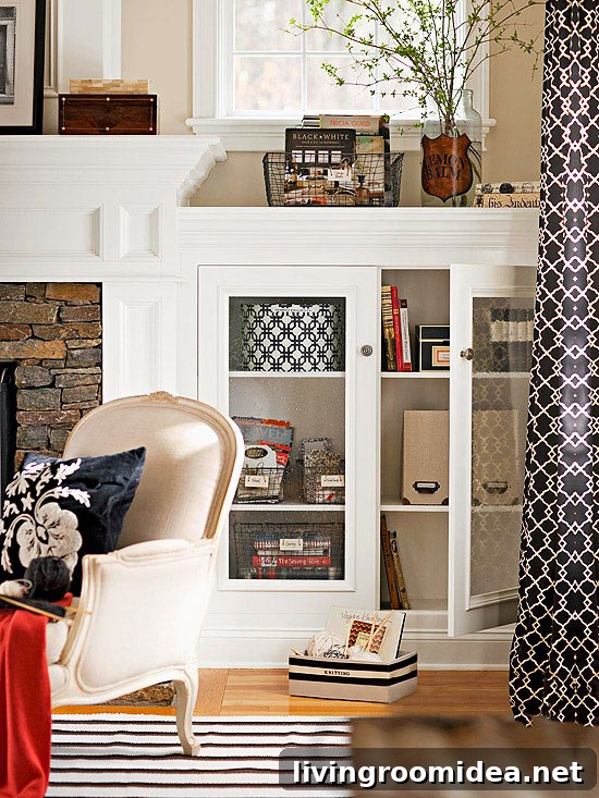 how to get organized baskets