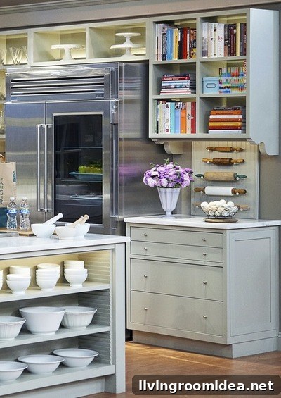 martha stewart gray kitchen