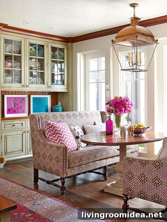 mixing colors and patterns