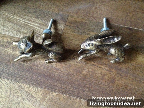 fox and rabbit animal pulls anthropologie
